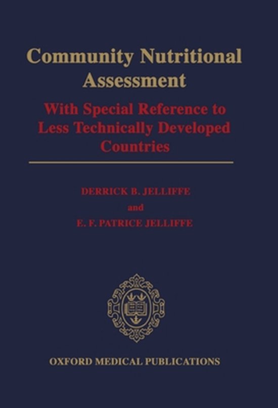 Community Nutritional Assessment - cover