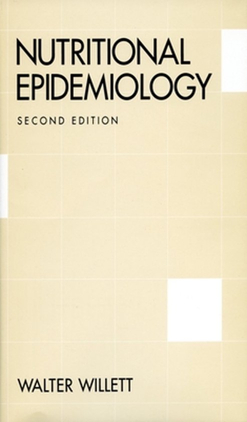 Nutritional Epidemiology - cover