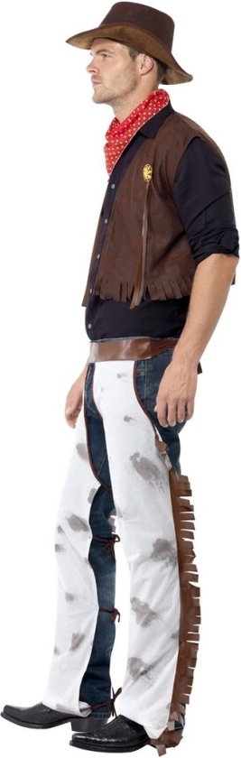 Costume de cowboy du Far West Habillez les vêtements hommes