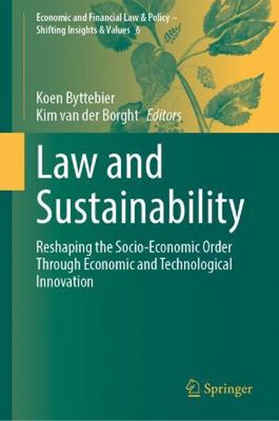 Law and Sustainability | 9783030926199 | Boeken | bol.com