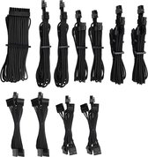 Corsair Premium Individually Sleeved PSU Cables Pro Kit Type 4 Gen 4 – Voedingskabelkit - zwart