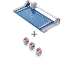 Dahle® Rolsnijmachine 507 Creative 4 in 1 - Snijden - Rillen - Perforeren - Kartelrand  - 32 cm - metalen snijtafel - A4 papier
