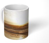 Mok - Strand - Zon - Wolken - 350 ML - Beker