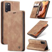 Caseme Samsung Galaxy A03s Retro Wallet Case - Bruin