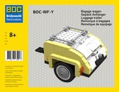 Bricksworld BOC-WY Westfalia Bagagewagen Gele add-on voor 10271 Fiat 500