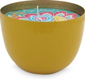 Pip Studio - Kaarsen - Set van 2 - Metaal - Geel - Ø 11cm