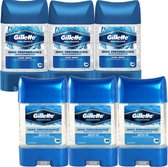 Gillette Endurance  Arctic Ice & Cool Wave Six Pack Deodorant - Deodorant Man - Deo - Deo Mannen - Anti Transpirant Mannen - Antiperspirant - Valentijnsdag Cadeau voor Mannen