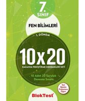 7.Sınıf 1. Dönem Fen Bilimleri Kazanım Pekiştirme Denemeleri Seti