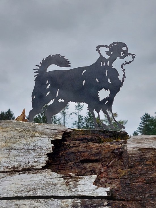 Animal en métal - Statue animal - Chihuahua - 33 x 25 - NL Manufacture