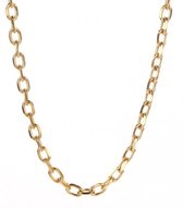 Ketting - Chunky chain - Goudkleurig - Stainless steel, verkleurd niet - Damesdingetjes