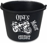 Opa`s Motor Emmer Geschenk Vaderdag Spreuk Quote Gepersonaliseerd Cadeau