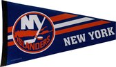 USArticlesEU - New York Islanders - NY - NHL - Vaantje - Ijshockey - Hockey - Ice Hockey -  Sportvaantje - Pennant - Wimpel - Vlag - Oranje/Blauw/Wit - 31 x 72 cm