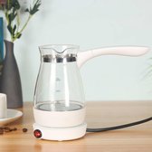 220V-240V 600W 500ml Turks Grieks Koffiezetapparaat Elektrische Machine Pot Melk Waterkoker Thuis Gift White