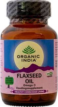 Organic India Flax Seed Oil 60 caps 100% vegan