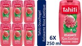 Tahiti Relaxante Rose Exotique Douchegel - 6x250 ml - Voordeelverpakking
