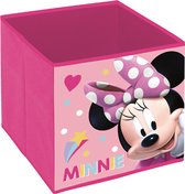 Disney Opbergbox Minnie Mouse Kubus 30 Liter Textiel Roze