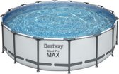 Bestway Steel Pro Max - Zwembad - Ø 488 x 122 cm - DuraPlus materiaal - FrameLink systeem