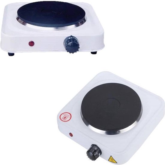 Benson Elektrische kookplaat – 1 pit – 1000W – 15 cm – oververhittingsbeveiliging