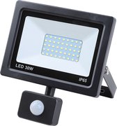 Hofftech LED Straler - Bouwlamp Smd met Sensor 30 Watt - IP65 | bol.com