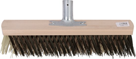 Talen Tools - X-bezem - Binnen - 40 cm - Creme/Zwart - Zonder steel van Talen Tools — afbeelding 2