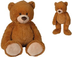 Nicotoy Beer - 54 cm  - Pluche - Bruin - Alle leeftijden - Knuffel