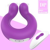 Daily Pleasure® Vibrerende Cockring - Man & Vrouw - Clitoris Stimulator - Waterproof - Paars