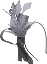 Jessidress® Bruids Diademen Feestelijke Hoofdband Luxe Haarband Dames diadeem - Grijs