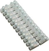 BKL Electronic 072422 Kroonsteen Flexibel: 6.0-10 mm² Massief: 6.0-10 mm² Aantal polen: 12 1 stuk(s) Wit