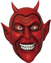 Masker rode duivel voor volwassenen | Halloween | Griezel