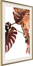 Poster Copper Monstera 20x30