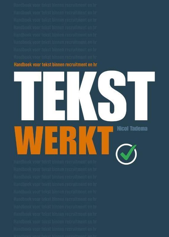 Tekst werkt Tekst werkt