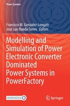 Omslag Modelling and Simulation of Power Electronic Converter Dominated Power Systems i