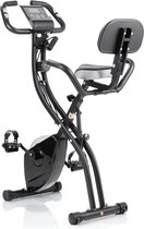 FitEngine hometrainer met expander straps zwart