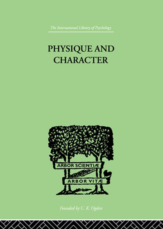 Physique and Character - cover