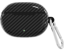 KELERINO. Plastic Hoesje Geschikt voor Beats by Dr. Dre Studio Buds Headset - Zwart