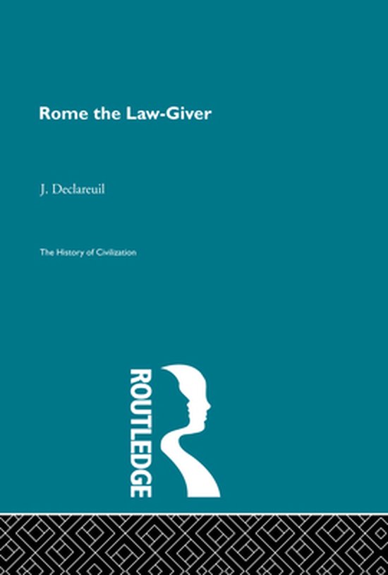 Rome the Law-Giver - cover
