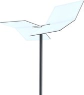 DOMI Vloerlamp LED 1x42W/4200lm Rechthoekig Antraciet