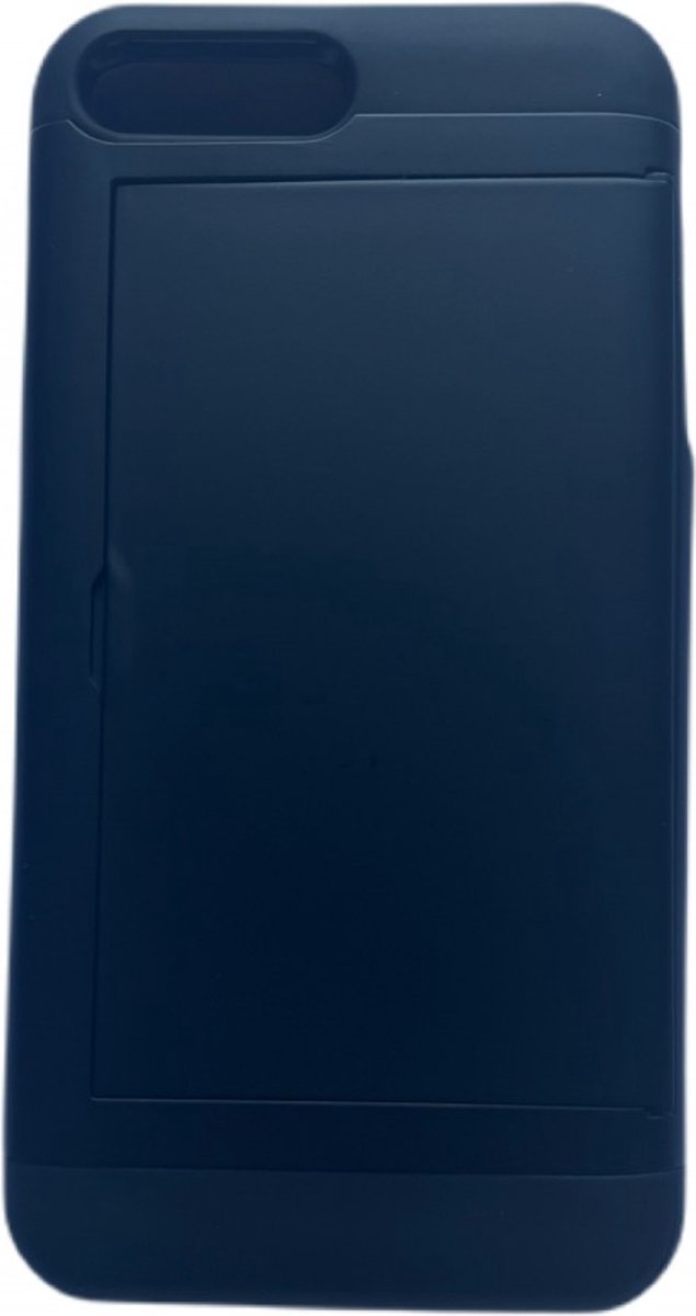 iPhone 7/8 Plus pashouder hoesje - pasjes - Telehoesje - slide armor - apple - iPhone - Opberging - Creditcard - 2 in 1 - In 7 kleuren - Zwart - Donker blauw - Donker groen - Grijs - Goud - Rood - Zilver
