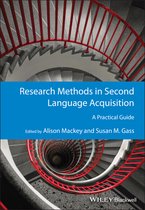 Research Methods Second Language Acquisi