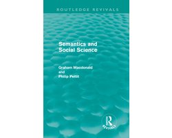 Routledge Revivals - Semantics and Social Science