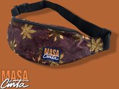 [Masa Cinta] [Batik fanny-pack] [heuptas] [Bunga Ungu]