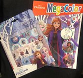 Mega Color Frozen 2 kleurboek mét stickers