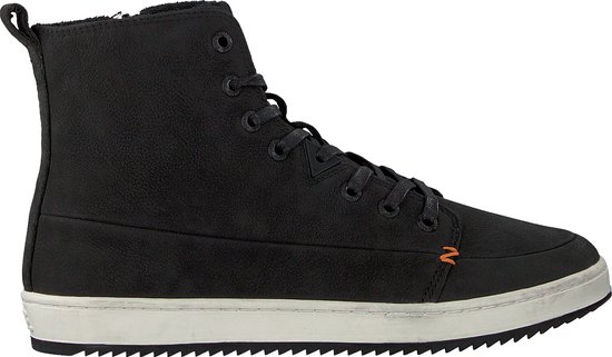 HUB Base Hoge sneakers - Dames - Zwart - Maat 37 | bol.com