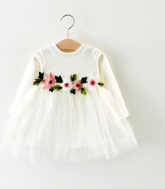 Baby Garden robe bébé blanche taille 80