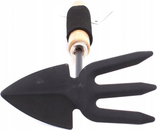 Synx Tools Mini schoffel met klauwen Metaal 29 cm - Schoffel Mini- Mini tuingereedschap - Onkruidverwijderaar - Handgereedschap - Moestuin benodigheden van Synx Tools — afbeelding 3