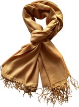 Premium kwaliteit dames sjaal / Wintersjaal / lange sjaal - Goud