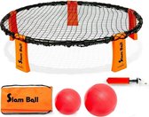 Spikeball - Spikebal - Slam Ball - Frame + Netje + 2 Ballen + Pomp + Tas - Spikebal – Smashball – Roundball – Roundnet – Blinngo - Oranje