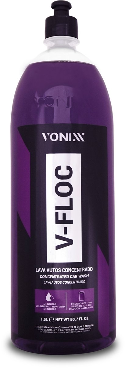 Vonixx V-Floc Shampoo 1.5L - Auto poets shampoo
