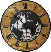 Wandklok - - - brown - - 60x45x - brown - 60x45x