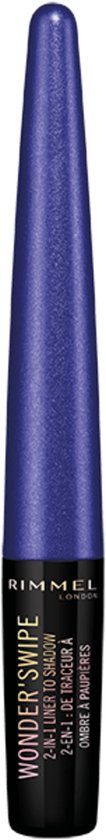 Paarse Rimmel Wonder'Swipe 2-in-1 liner/schaduw.